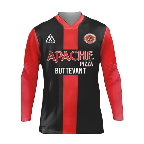 Buttevant Black and Red Long Sleeve Jersey 3