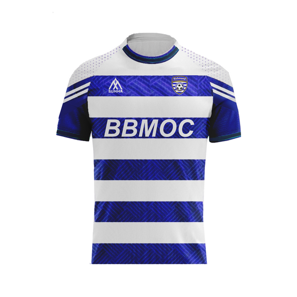 Richmond FC Blue/White Short Sleeve Jersey A