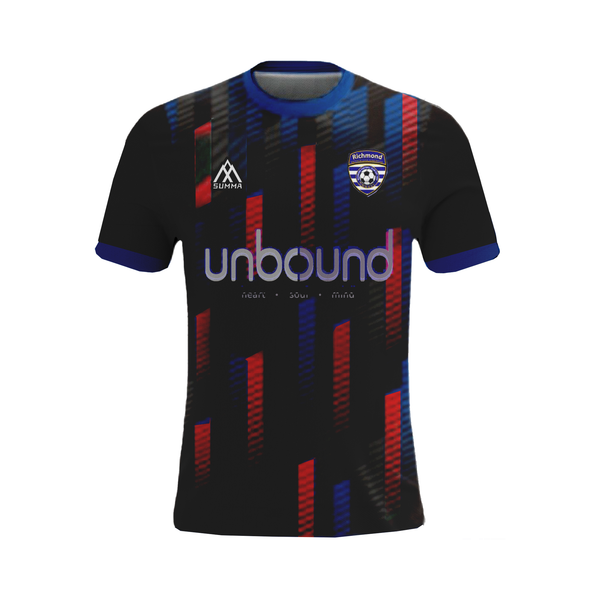 Richmond FC Black Short Sleeve Jersey