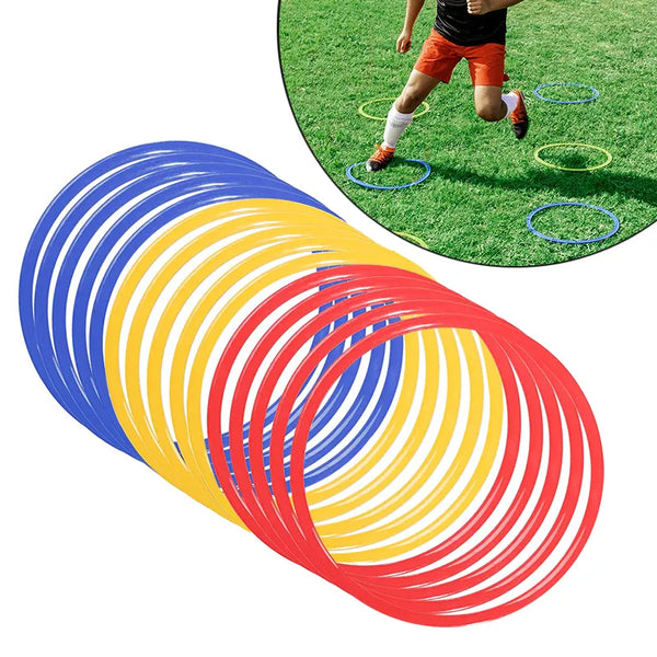 Durable Agility Training Rings Portable 5/12pcs