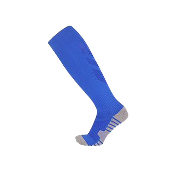 Blue Non Slip Socks Adult Size