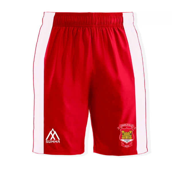 Charville AFC Red with White Shorts
