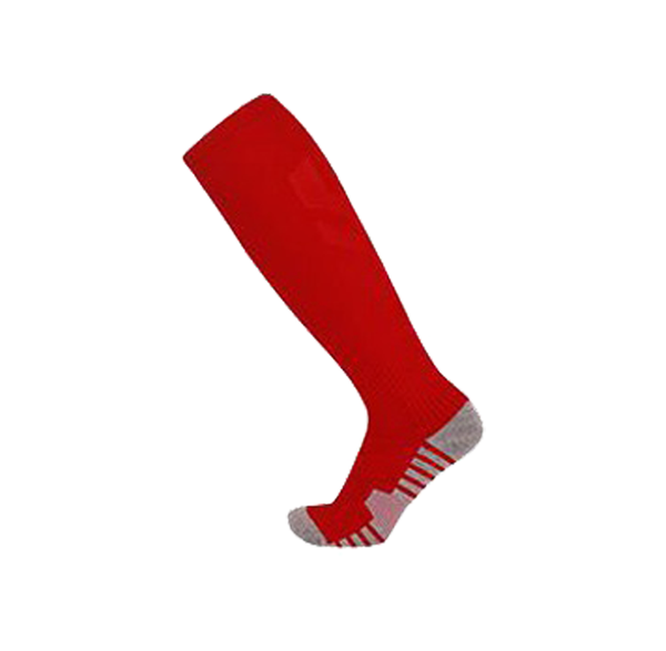 Red Non Slip Socks Adult Size