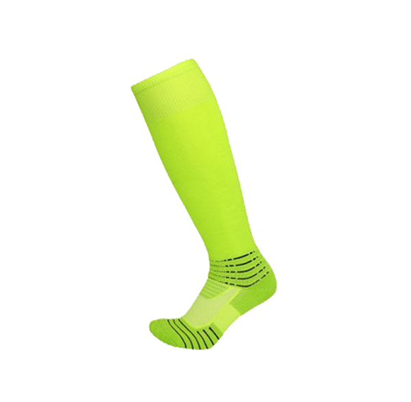 Yellow Green Socks Adult Size