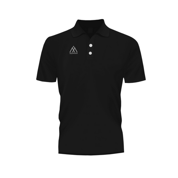 Sports Polo Shirt -Black