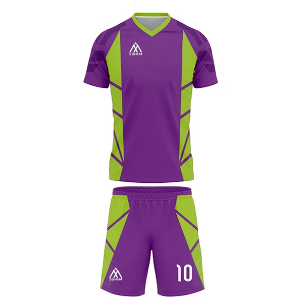 Summa Drive Polyester Soccer Kit Violet/Green