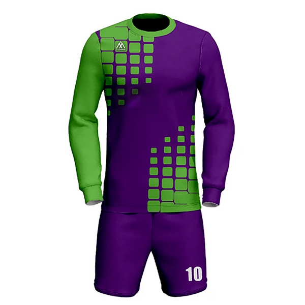 Long Sleeve Football Uniform Set