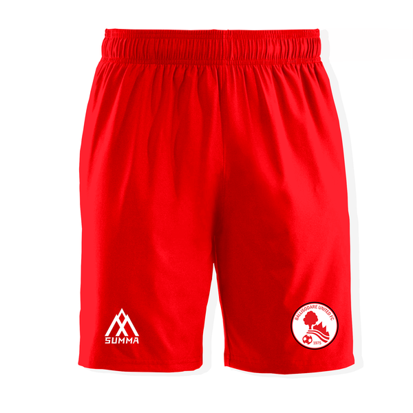 Ballisodare United FC Shorts Light Red
