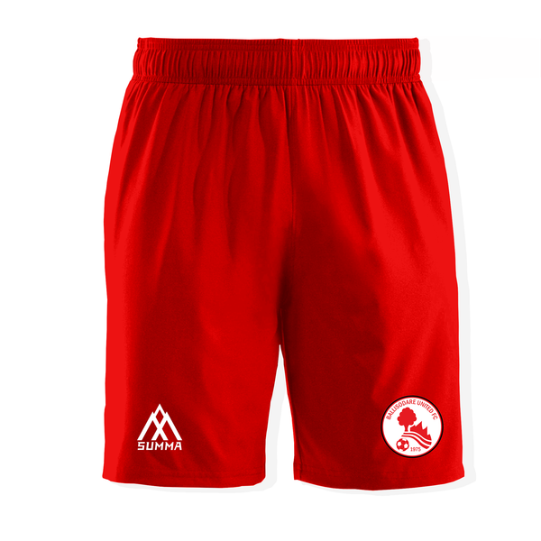 Ballisodare United FC Shorts Red